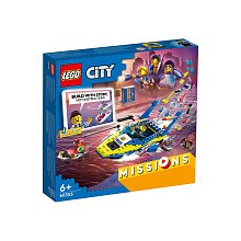 Игрушки Lego Город Детективные миссии водной полиции 60355