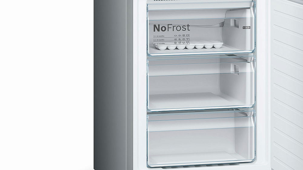 Холодильник Bosch KGN39VL21R серебристый - фото 5