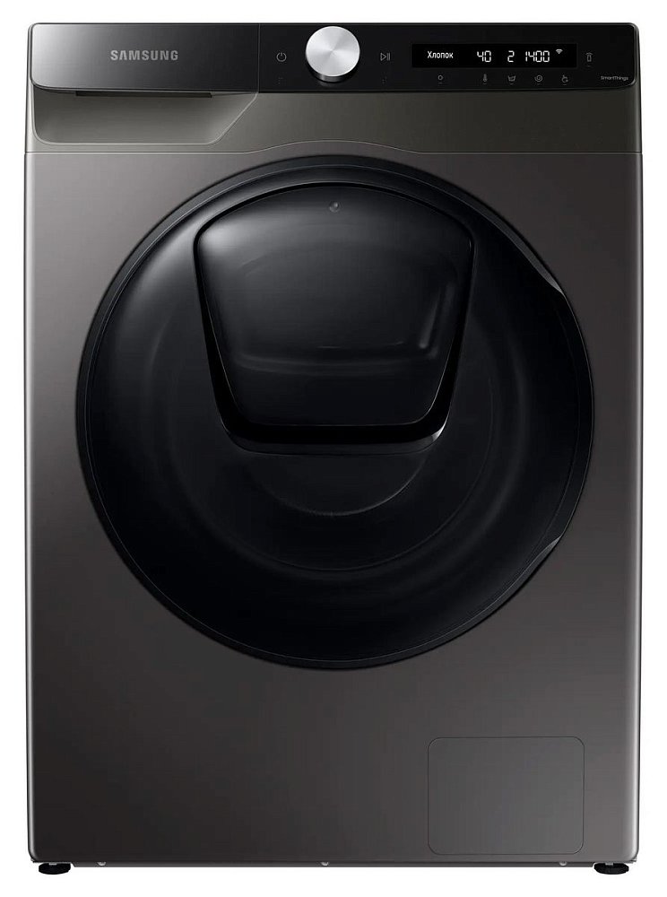 Стиральная машина с сушкой Samsung WD80T554CBX/LD серая