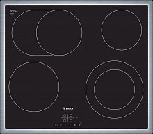 Электрическая варочная панель60 cm Черный, surface mount with frame PKN645B17