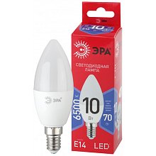 Лампа светодиодная ЭРА led B35-10W-865-E14 R 6500K