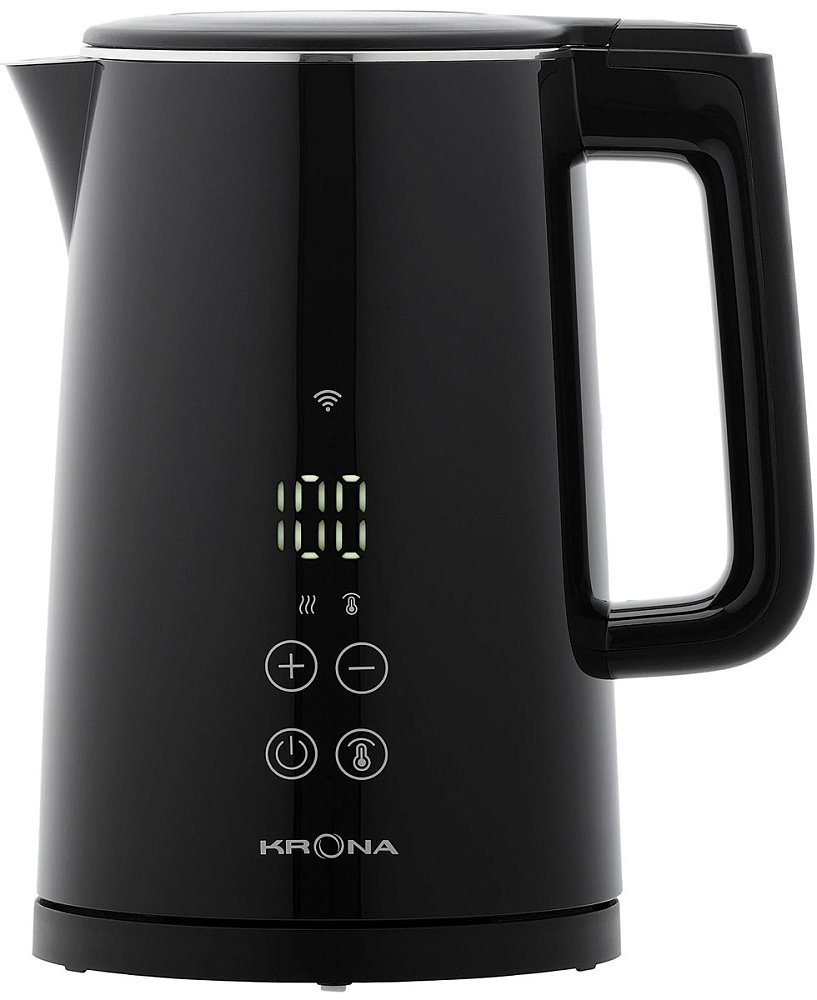 Чайник электрический Krona Digitaler Intelligent черный - фото 8