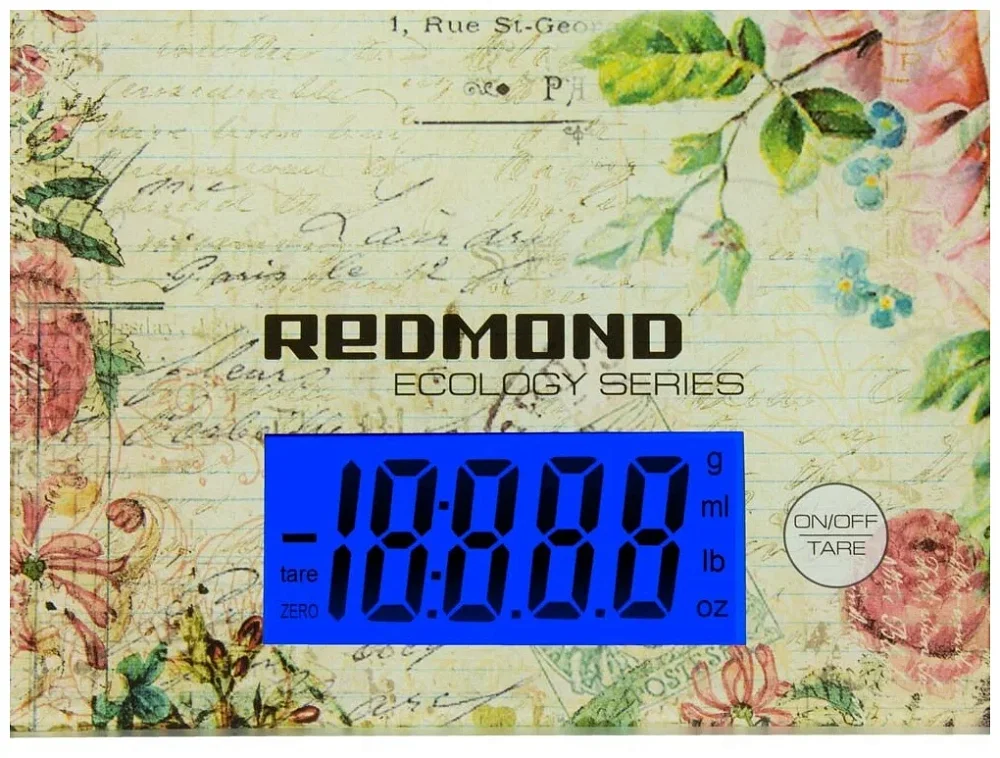 Весы кухонные Redmond RS-736 Цветы - фото 5