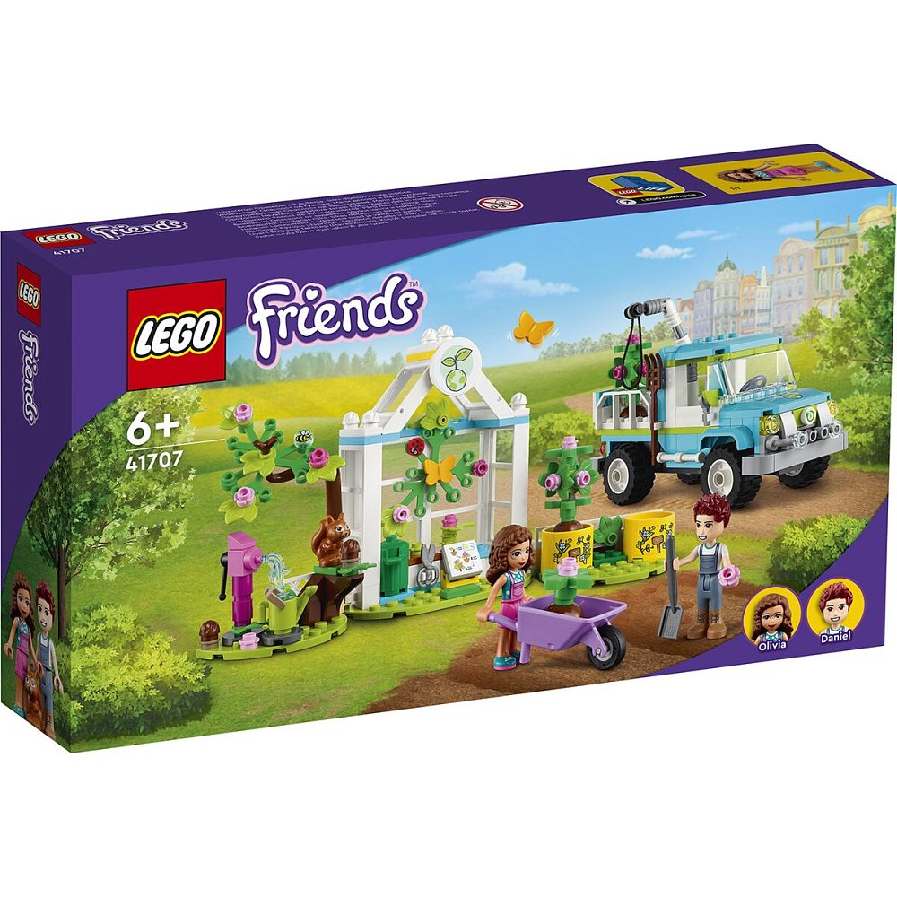 Конструктор Lego 41707 Friends Машина для посадки деревьев - фото 2