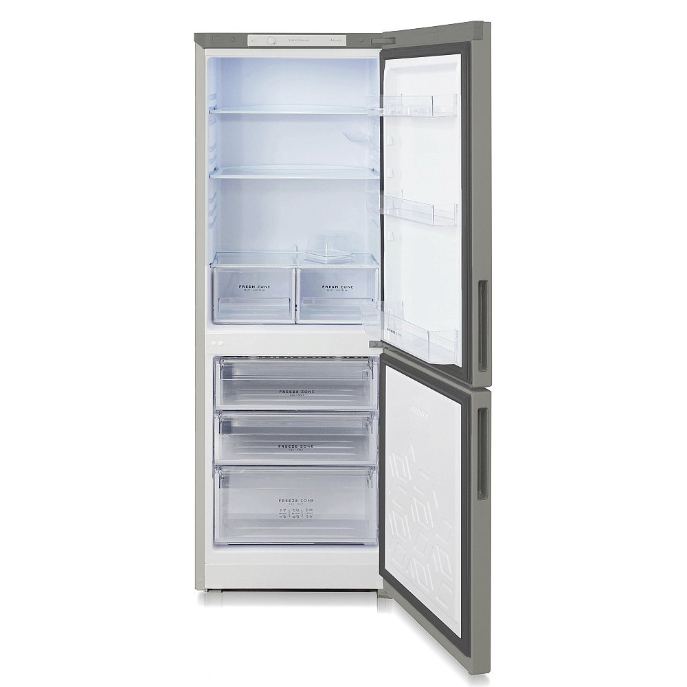 Холодильник Бирюса M6033 серый - фото 5