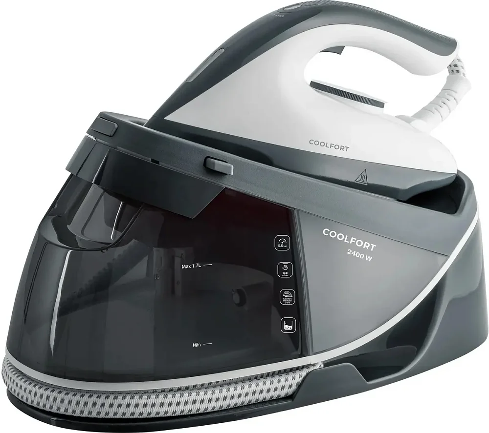 Парогенератор Coolfort CF-3420 белый/серый - фото 7
