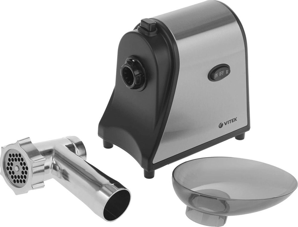 Мясорубка Vitek VT-3636 серебристая - фото 9