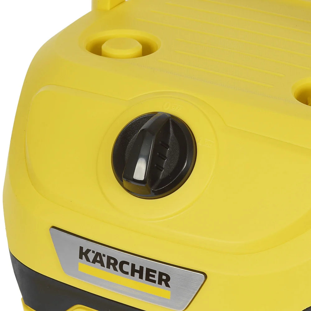 Пылесос Karcher WD 2 Plus V-12/6/18/C желтый - фото 4 Пылесос Karcher WD 2 Plus V-12/6/18/C желтый - фото 4