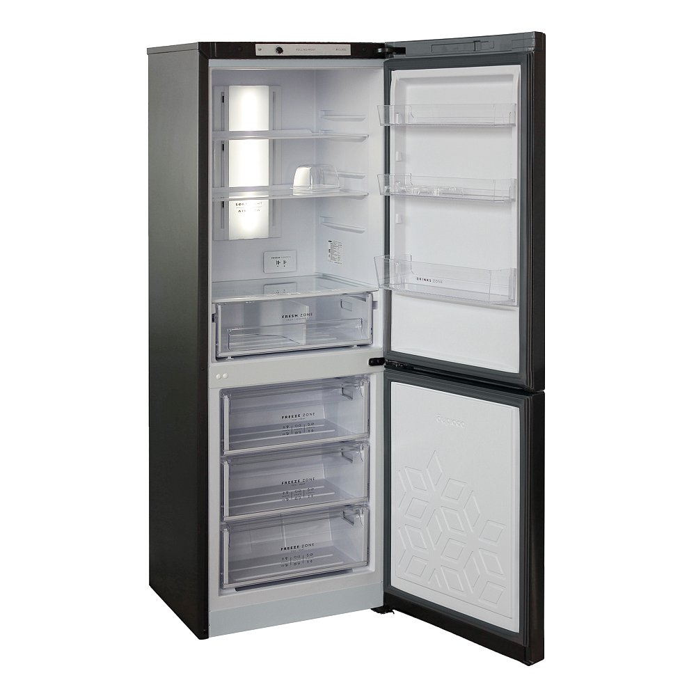 Холодильник Бирюса B820NF черный - фото 8