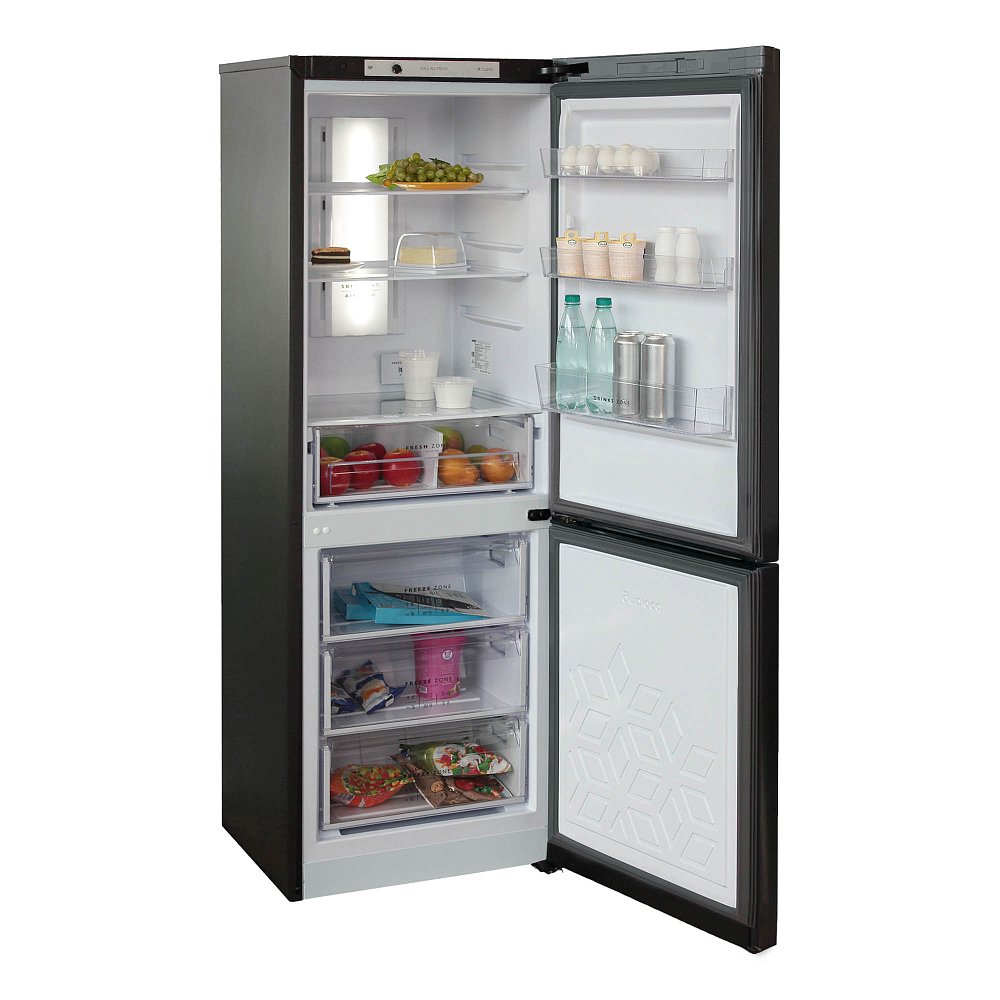 Холодильник Бирюса B820NF черный - фото 3