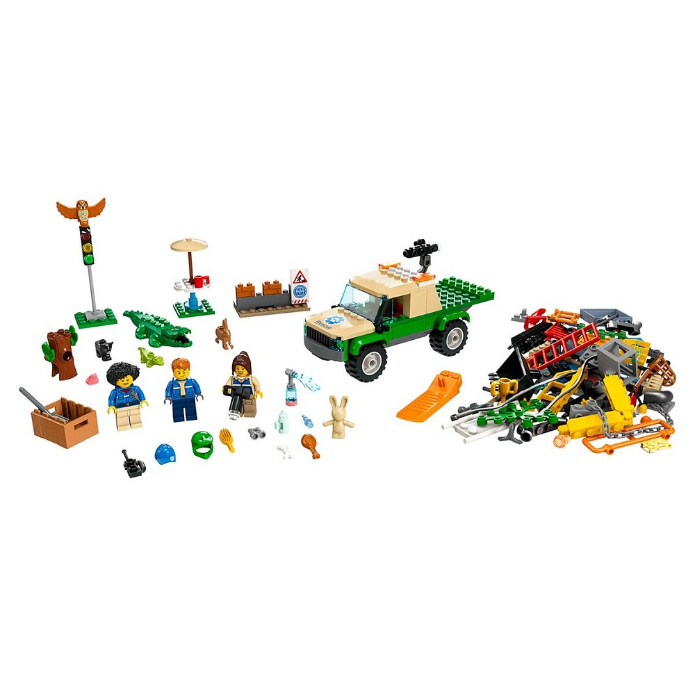 Игрушки Lego Город Миссии по спасению диких животных 60353 - фото 4