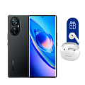 Смартфон Blackview A200 Pro 12+256G Black + Наушники Blackview TWS Earphone AirBuds6 White