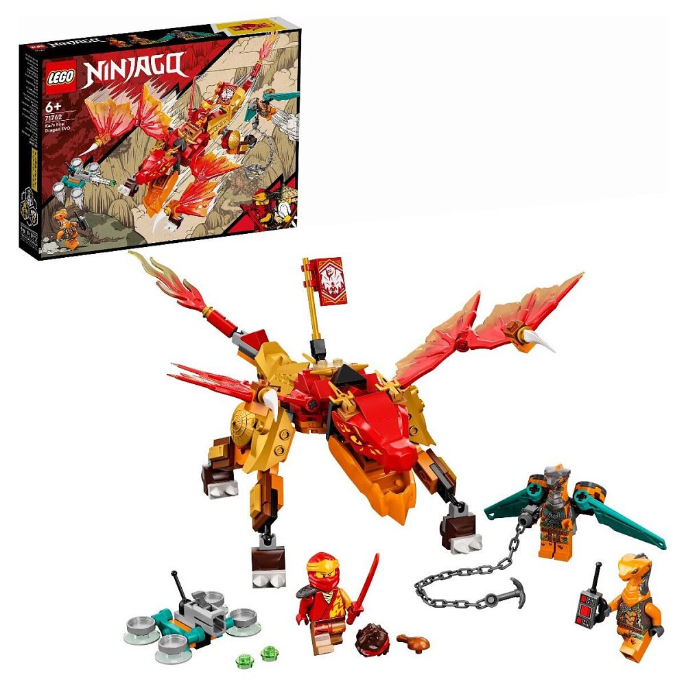 Игрушки Lego Ниндзяго Огненный дракон ЭВО Кая 71762  - фото 4