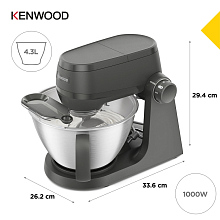 Кухонная машина Kenwood KHC30.070GY