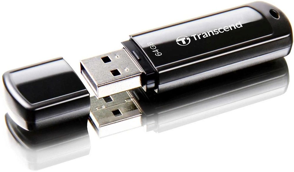 USB Флеш 64GB 3.0 Transcend TS64GJF700 черный