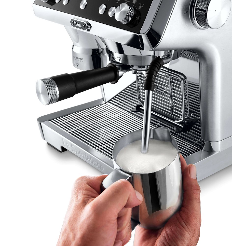 Кофеварка DeLonghi EC9355.M серебристая - фото 4