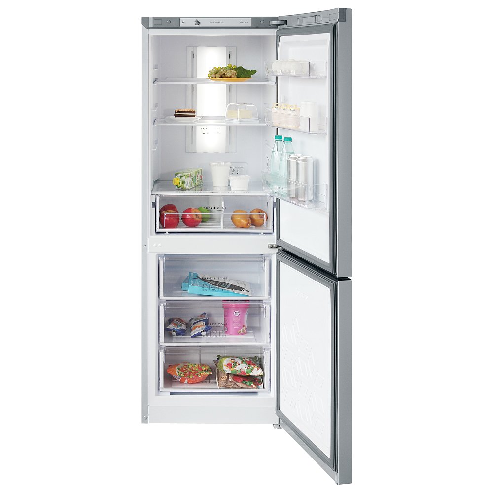 Холодильник Бирюса M820NF серый - фото 4