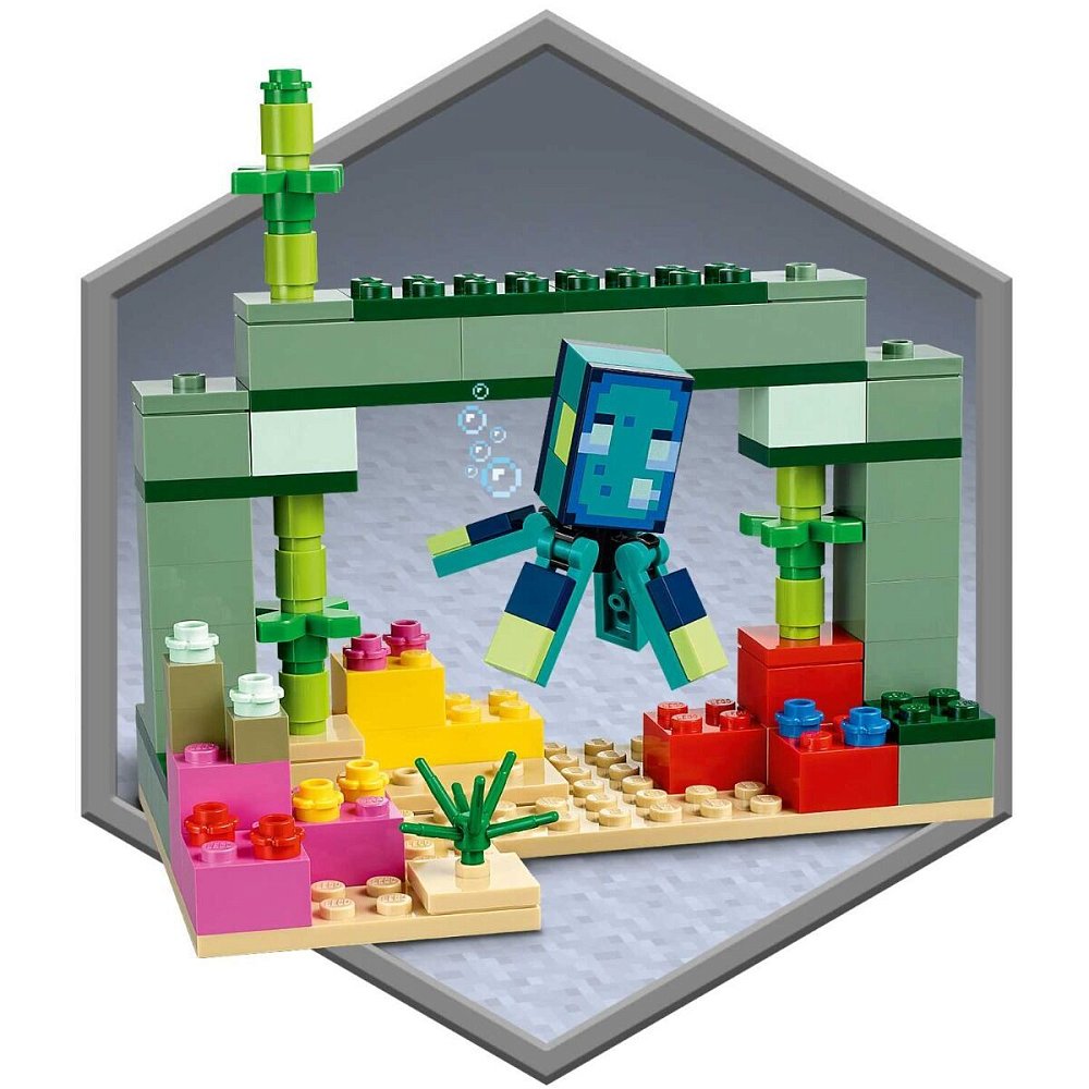 Игрушки Lego Minecraft Битва со стражем  21180 - фото 6