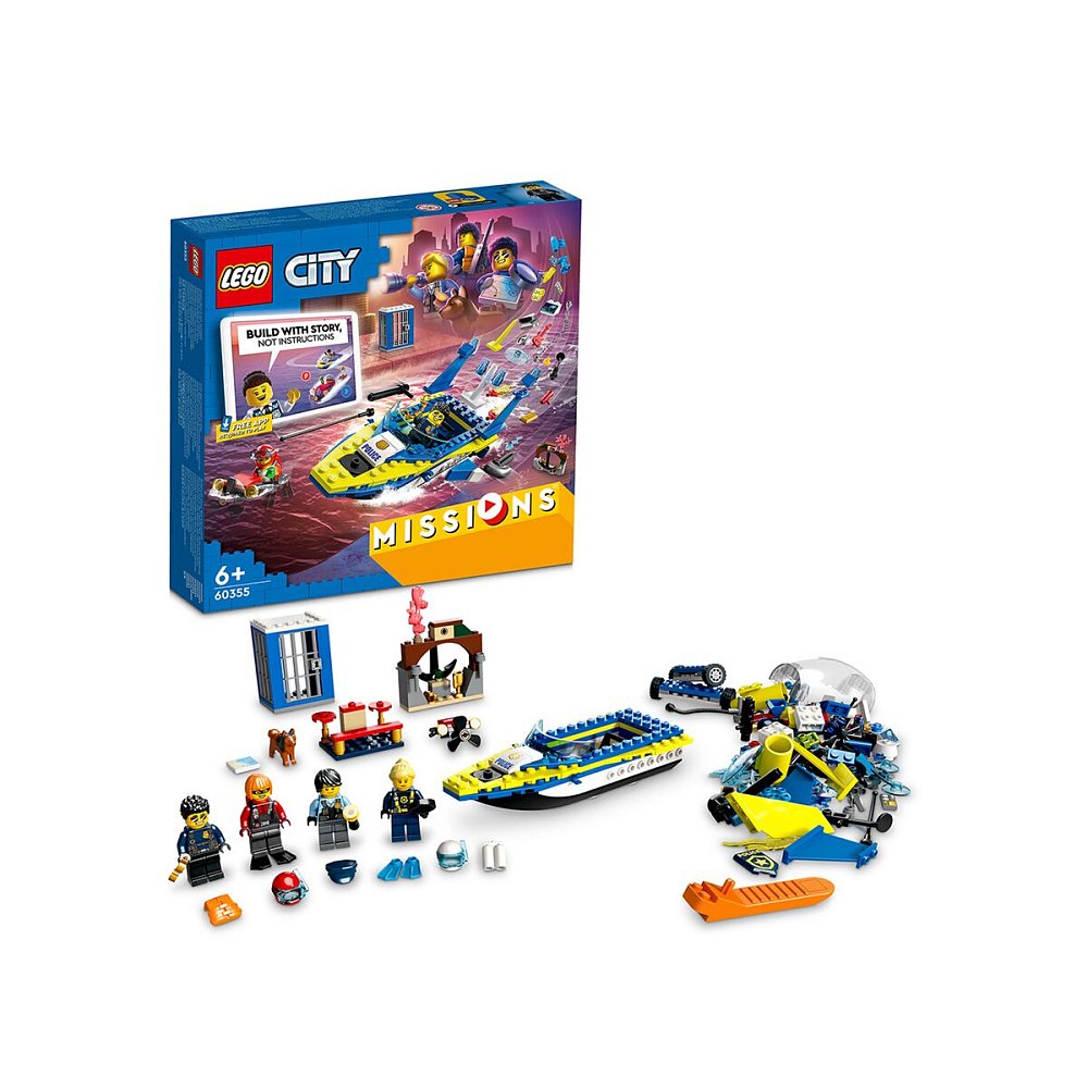 Игрушки Lego Город Детективные миссии водной полиции 60355 - фото 3