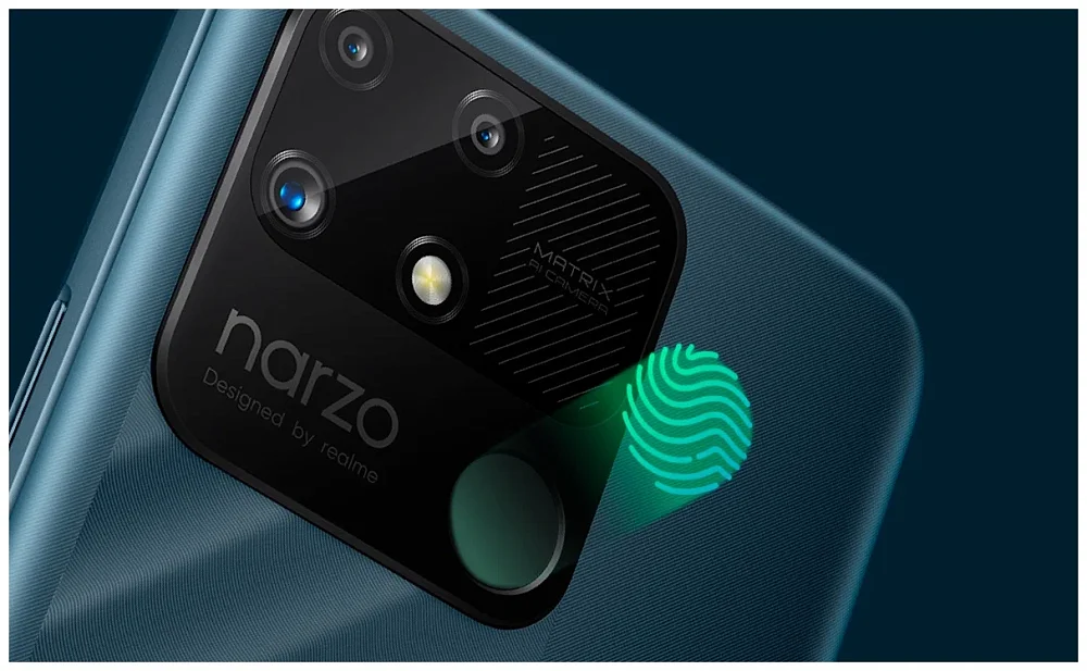 Смартфон Realme Narzo 50A 4/128Gb Oxygen Green - фото 8