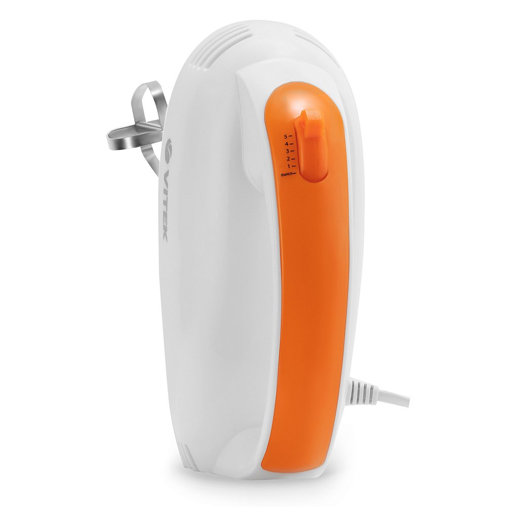 Миксер ручной Vitek Orange VT-1492 белый/оранжевый - фото 4