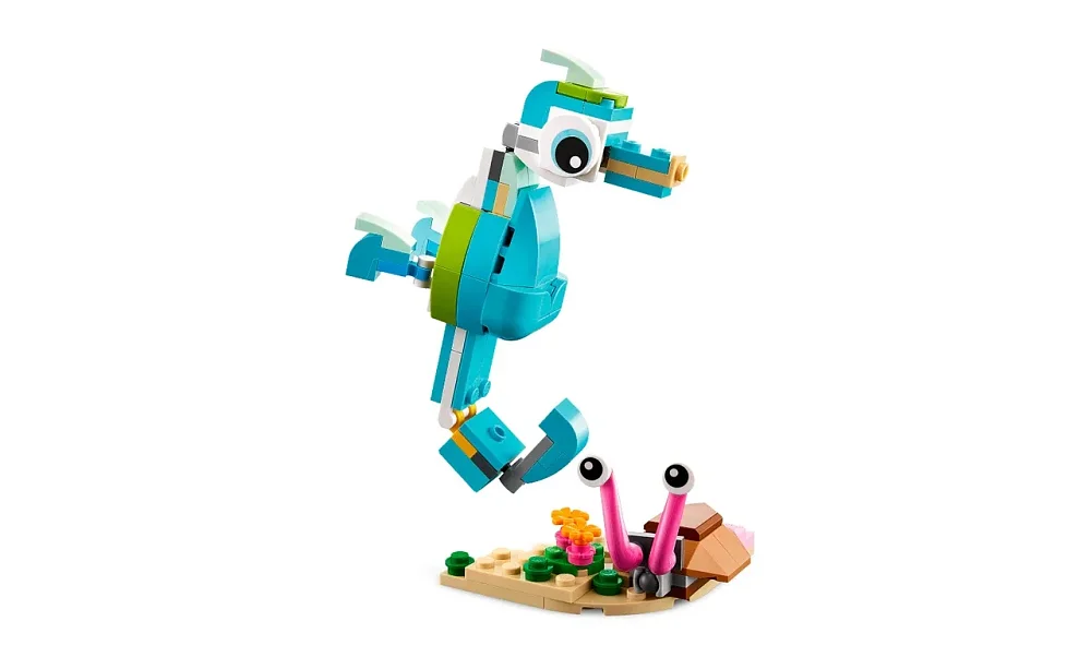 Игрушки Lego Криэйтор Дельфин и черепаха 31128  - фото 6