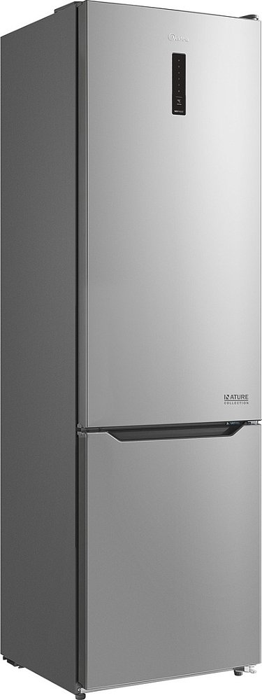 Холодильник Midea MDRB489FGE02O серебристый + Пылесос Midea 15K синий - фото 4