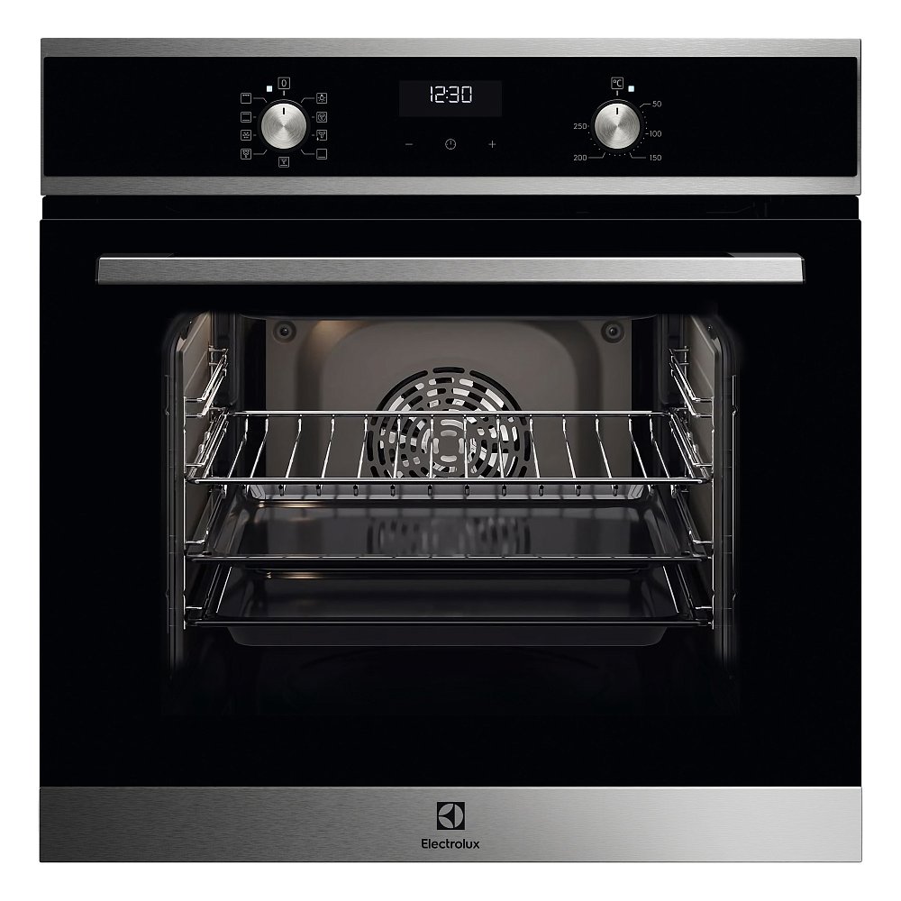 Встраиваемый духовой шкаф Electrolux EOF5C50BX черный - фото 1