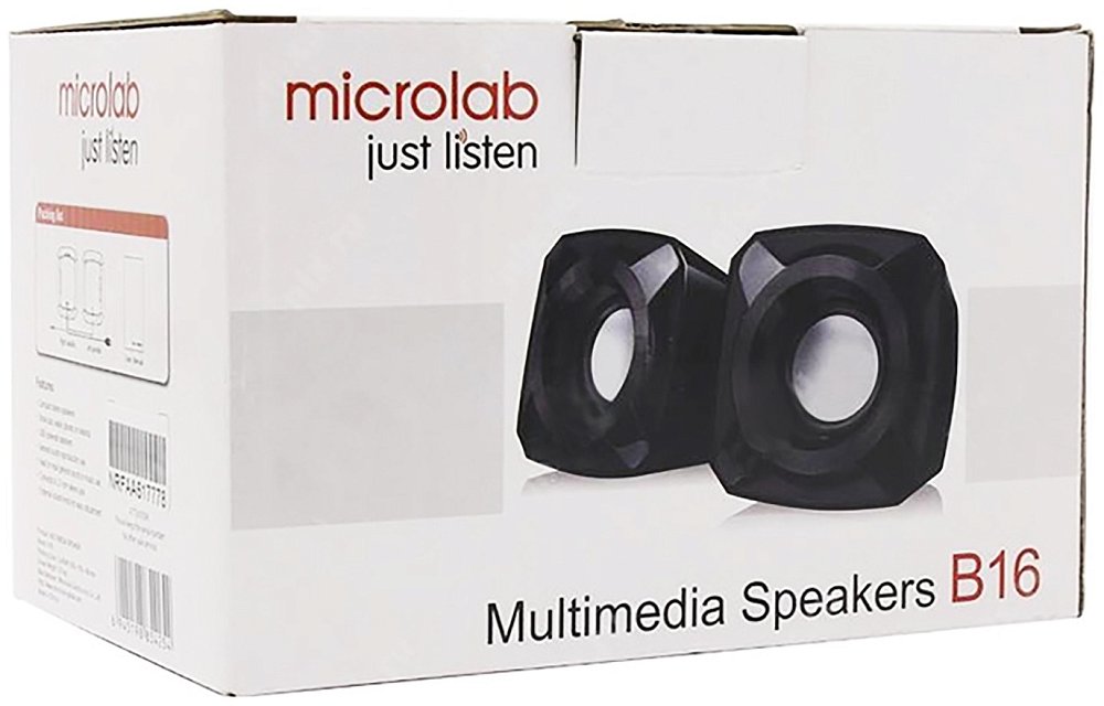 Колонки MicroLab B16 черный - фото 5