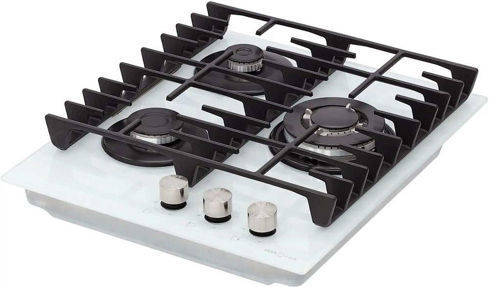 Газовая варочная поверхность KRONA HAGEL 45 WH W - фото 4