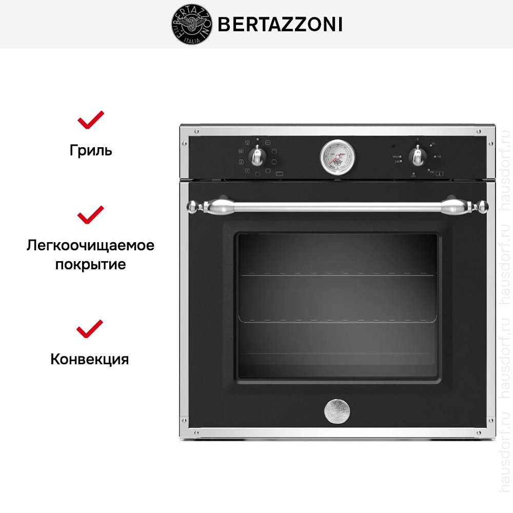 Встраиваемый духовой шкаф Bertazzoni F609HEREKTNE - фото 6