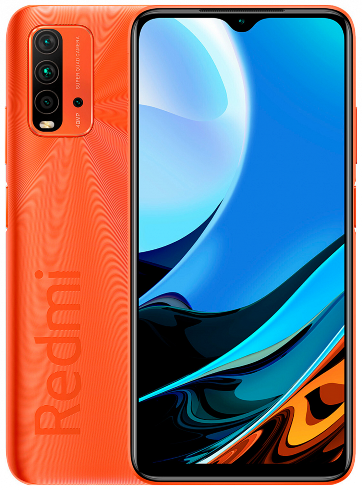 Мобильный телефон Xiaomi Redmi 9T 6GB 128GB Оранжевый (Sunrise Orange) - фото 4