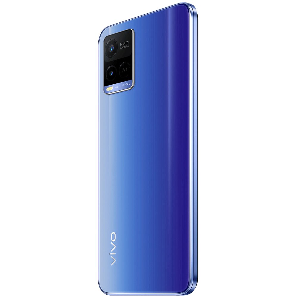 Смартфон Vivo Y21 4/64Gb Metallic Blue - фото 7