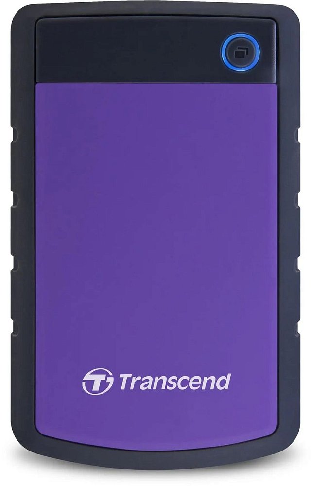 Внешний жесткий диск 2,5 1TB Transcend TS1TSJ25H3P фиолетовый