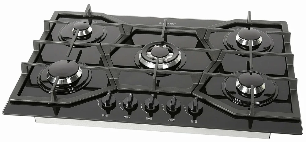 Встраиваемая газовая поверхность Gefest СГ СН 2340 К23 черная - фото 3 Встраиваемая газовая поверхность Gefest СГ СН 2340 К23 черная - фото 3