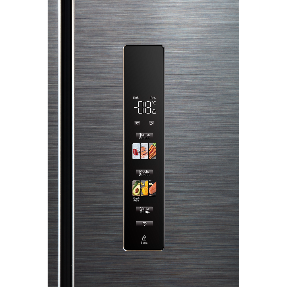 Холодильник Midea MDRM691MIE46 металлик - фото 4