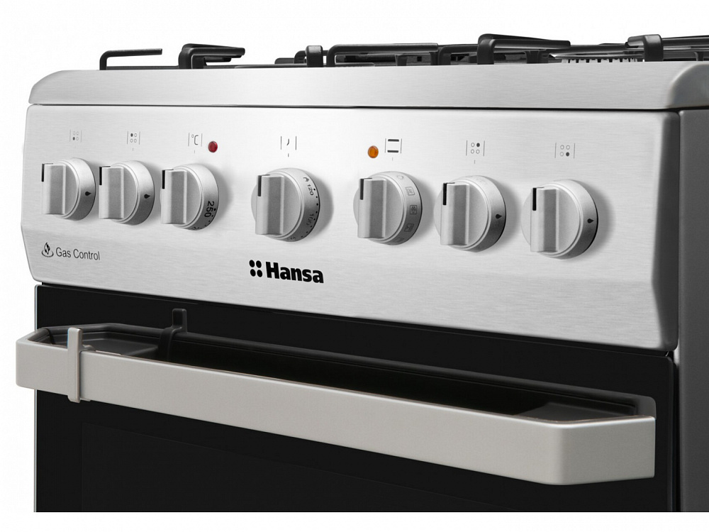 Газовая плита Hansa FCMX581009 серебристая - фото 3