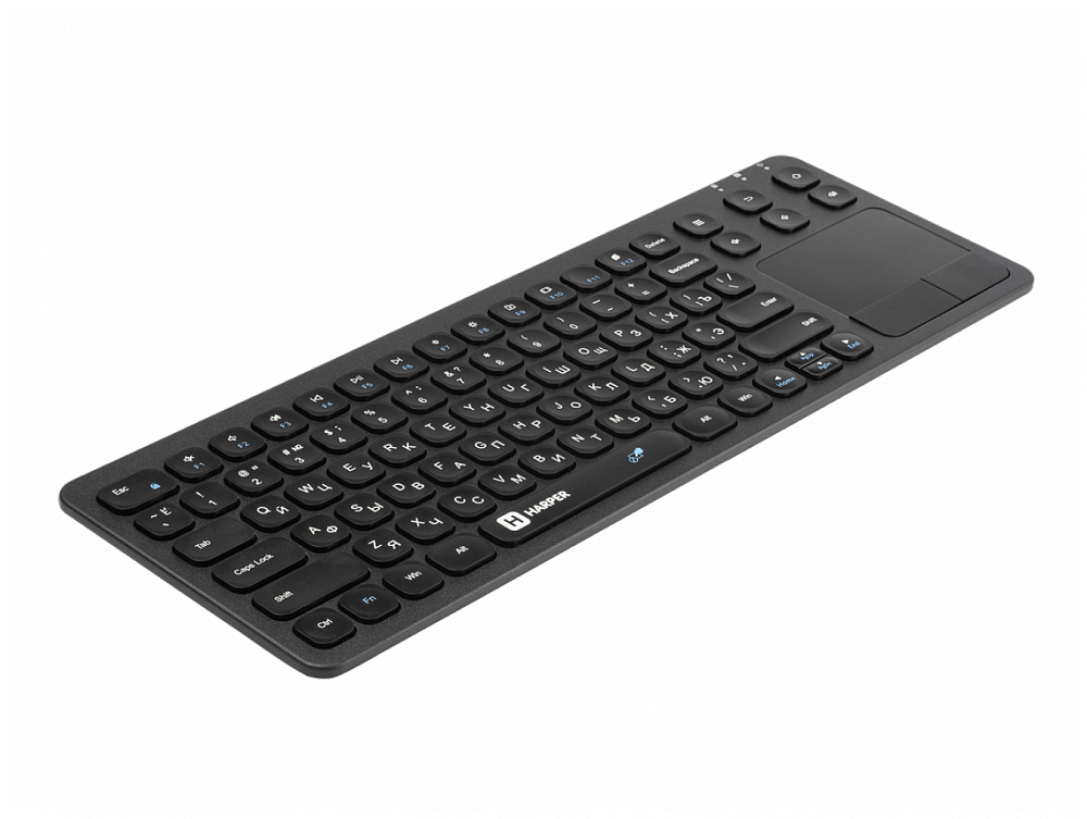 Беспроводная клавиатура с тачпадом HARPER KBT-570 для СМАРТ ТВ - фото 4