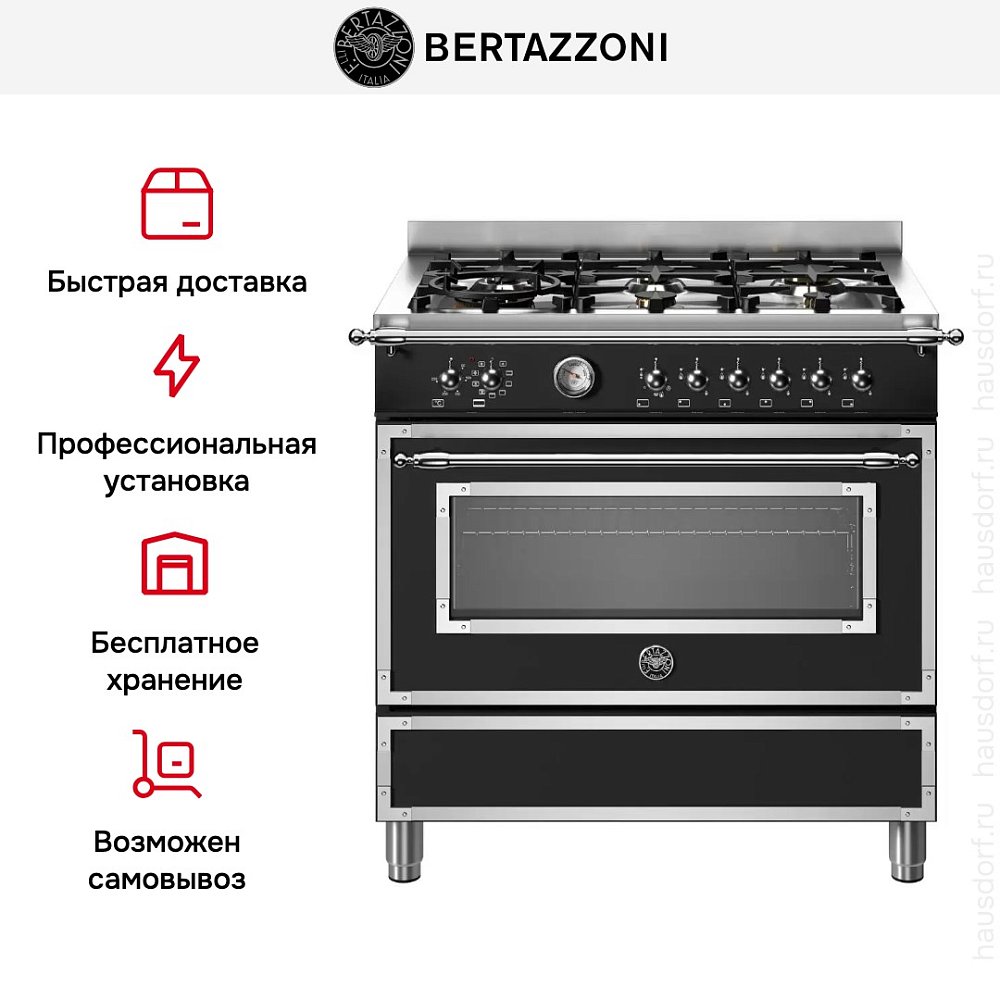 Варочный центр Bertazzoni Heritage HER96L1ENET - фото 3