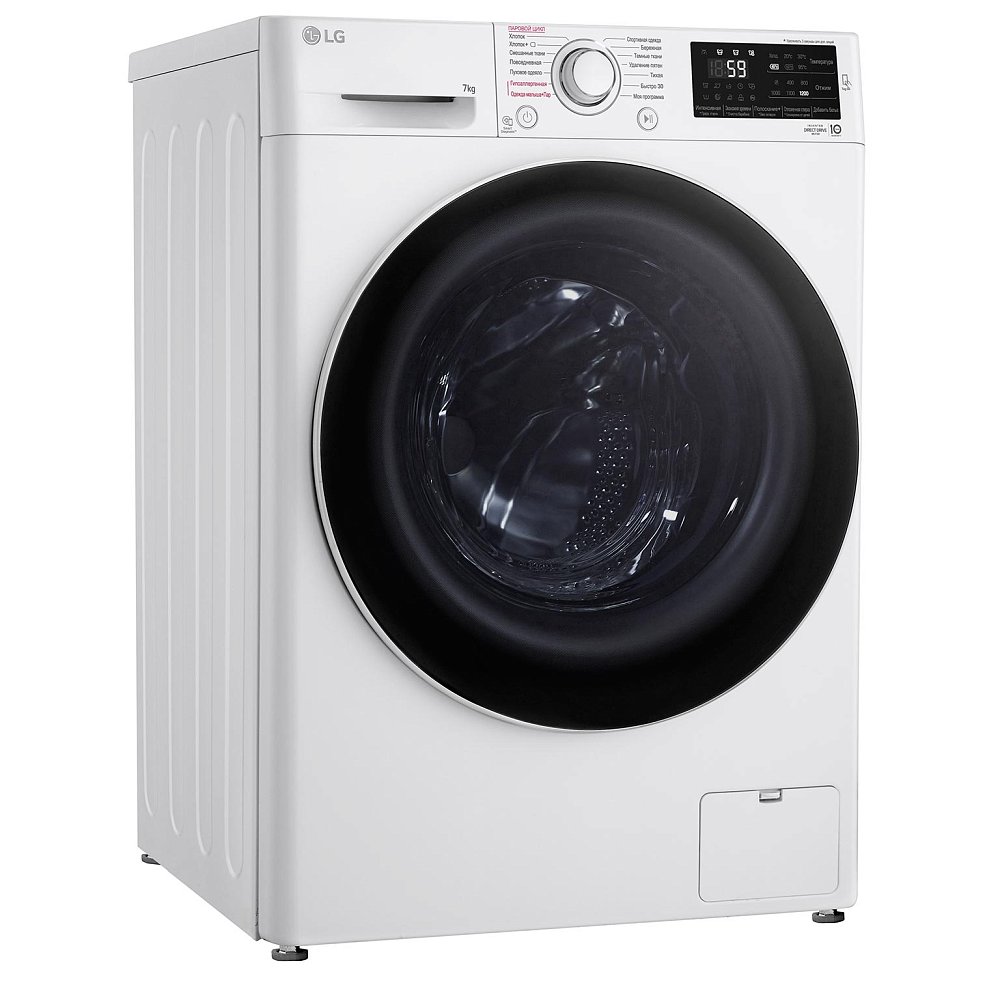 Стиральная машина LG F2J6HSFW белая - фото 3