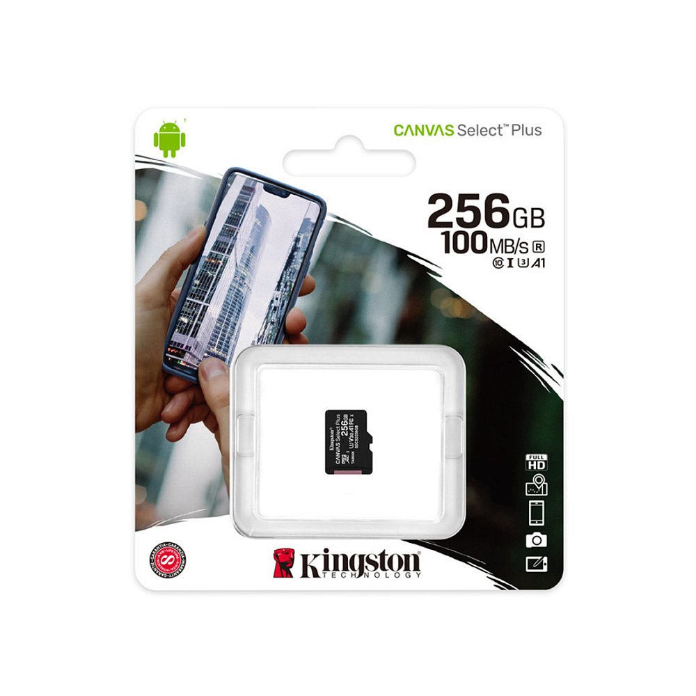 Карта памяти Kingston SDCS2/256GBSP Class 10 256GB без адаптера - фото 2