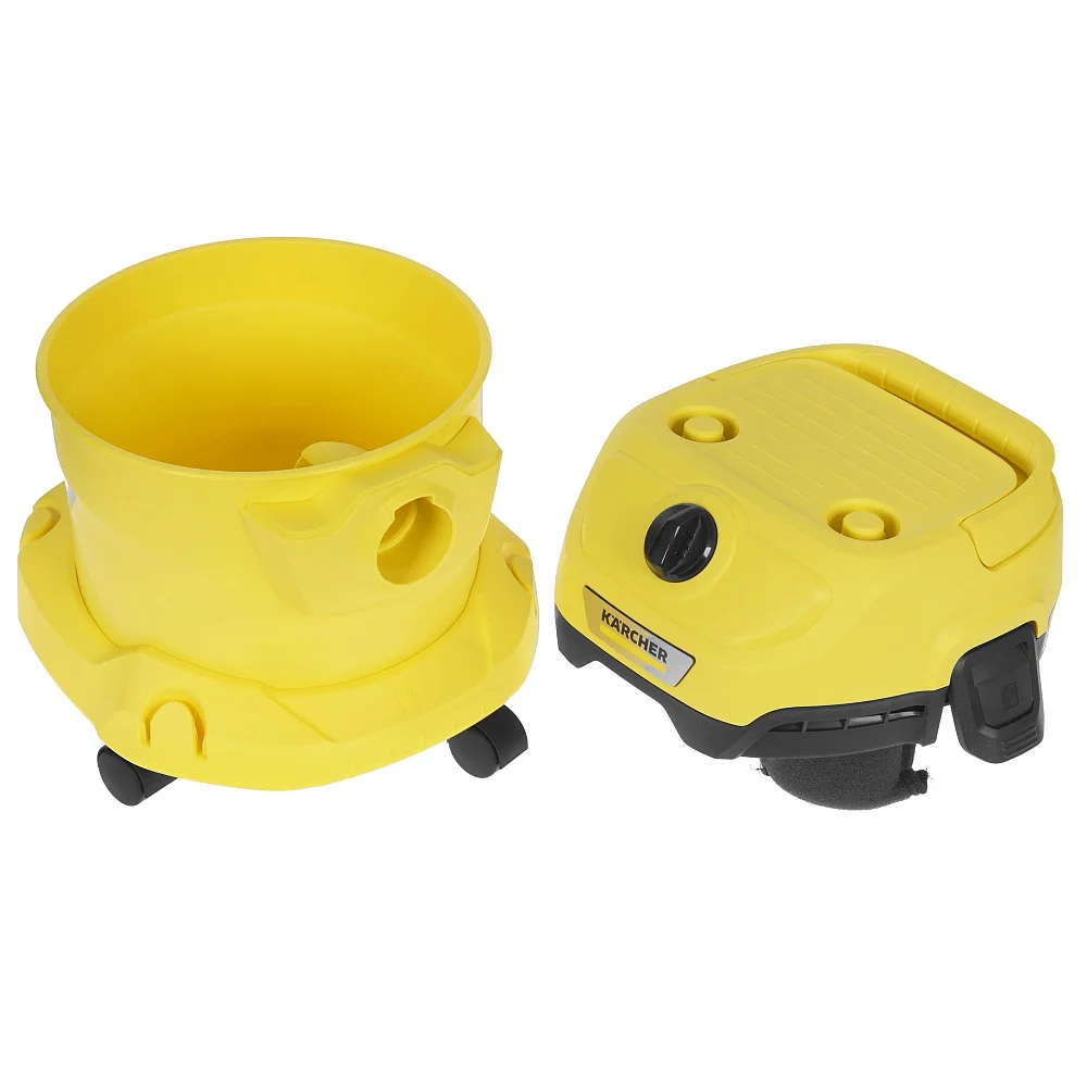 Пылесос Karcher WD 2 Plus V-12/6/18/C желтый - фото 8 Пылесос Karcher WD 2 Plus V-12/6/18/C желтый - фото 8