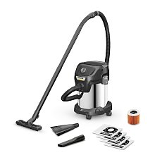 Хозяйственный пылесос Karcher KWD 3 S V-17/4/20 Anniversary Ed. серый