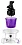 Шнековая соковыжималка Kitfort КТ-1130-1 бело-фиолетовый - микро фото 5