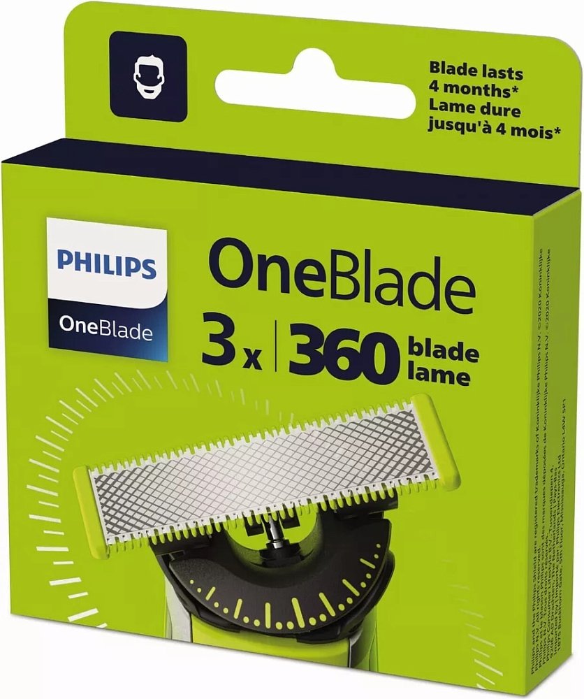 Лезвие сменное Philips OneBlade 360 QP430/50 - фото 1