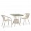 Комплект мебели из иск. ротанга Афина T706/Y137C-W85 Latte (2+1) - микро фото 1