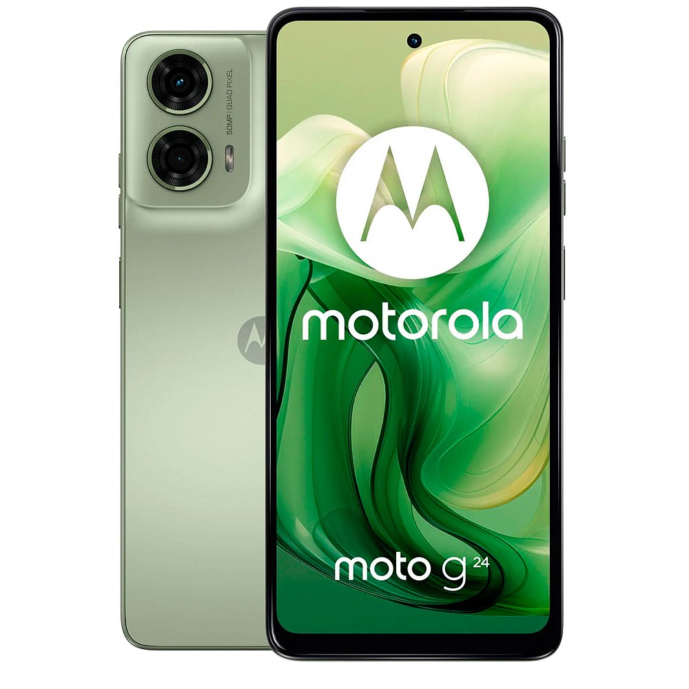 Смартфон Motorola G24 8/128GB Ice Green - фото 1