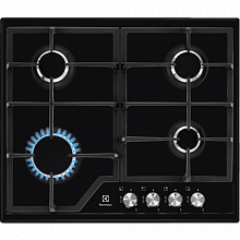 Варочная панель газовая Electrolux GEE26MB  черная