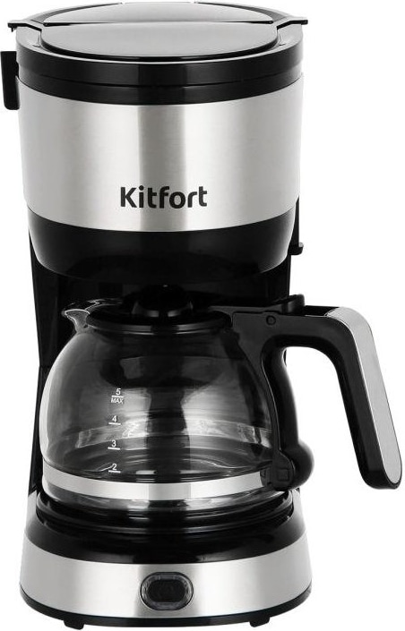 Кофеварка капельная Kitfort КТ-730 черная - фото 2