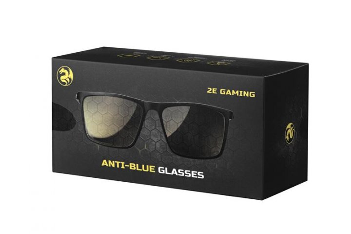 Защитные очки 2Е Gaming Anti-blue Glasses Black-Black - фото 4